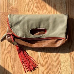 Vince Camuto Oversized Foldover Clutch